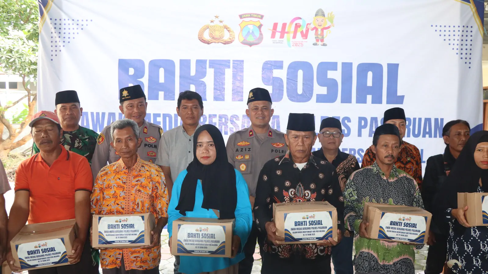 Jum’at Curhat, Polres Pasuruan bersama Awak Media Gelar Baksos Di Desa Sengonagung Purwosari