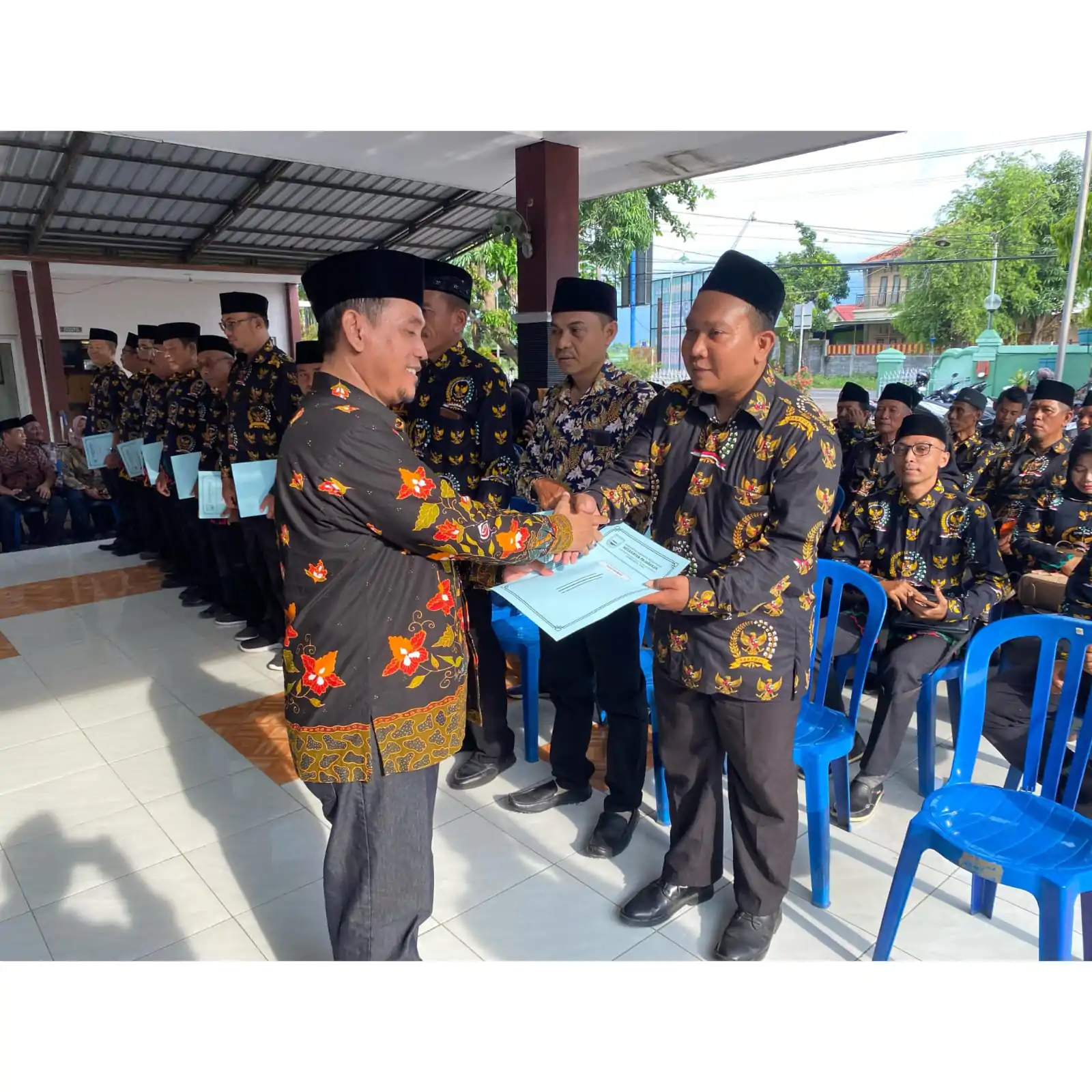 Pengukuhan Badan Permusyawaratan Desa se-Kecamatan Pajarakan, Jadikan Momentum BPD Bukan Lagi Sebagai Alat Pelengkap
