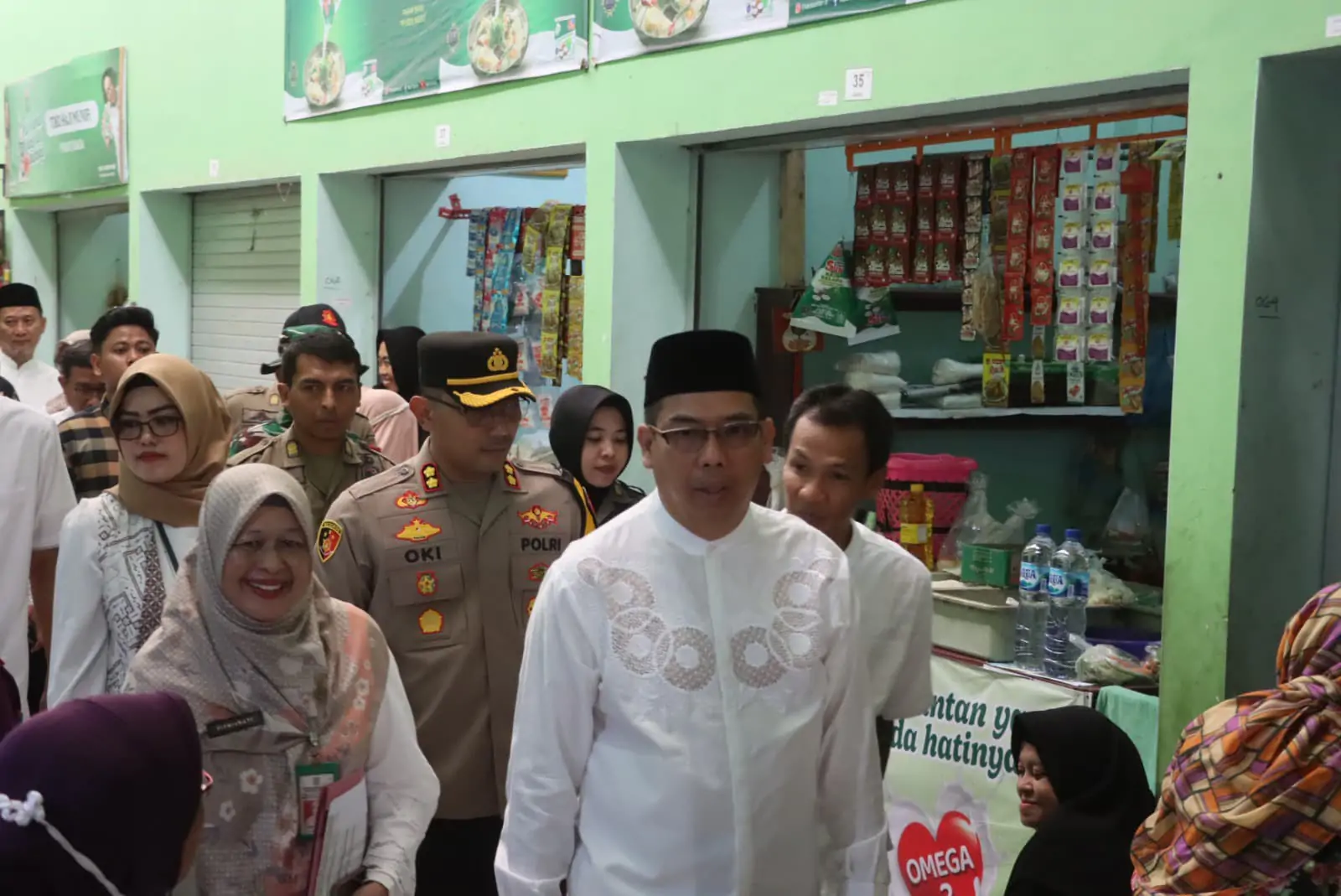 Sidak Pasar Baru dan Pasar Gotong Royong, Ini Keluhan Pedagang Pada Kapolres dan Walikota