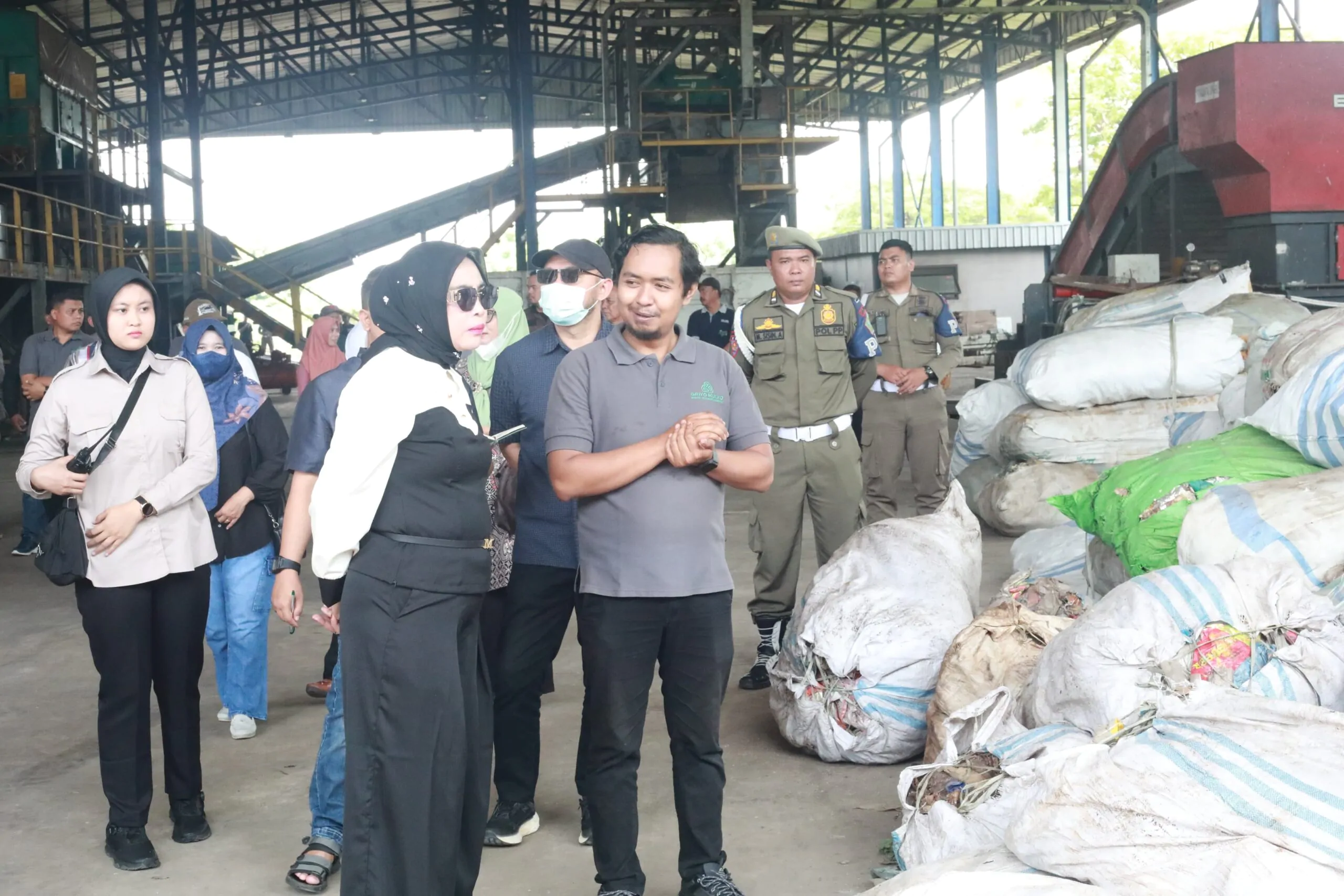 Wakil Bupati Sidoarjo Sidak TPA Jabon, Tinjau Penanganan dan Pengolahan Sampah Ramah Lingkungan
