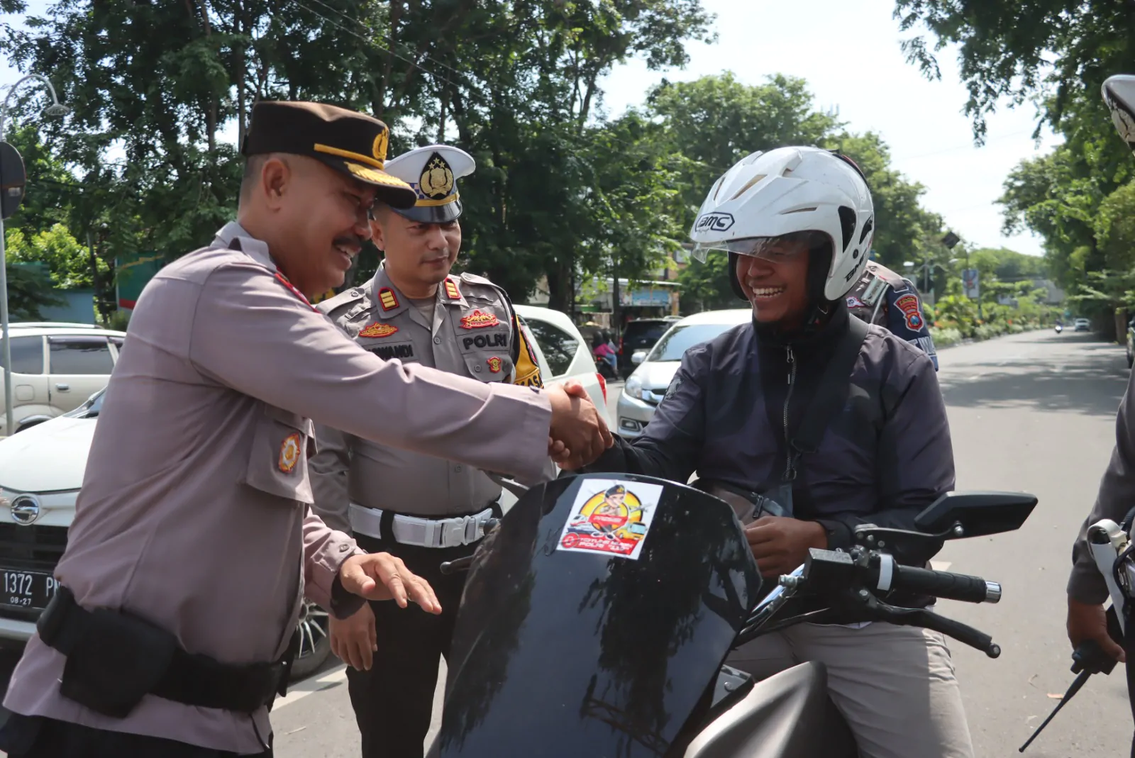 Jelang Lebaran, Polres Probolinggo Kota Sosialisasi “Mudik Aman Keluarga Nyaman”