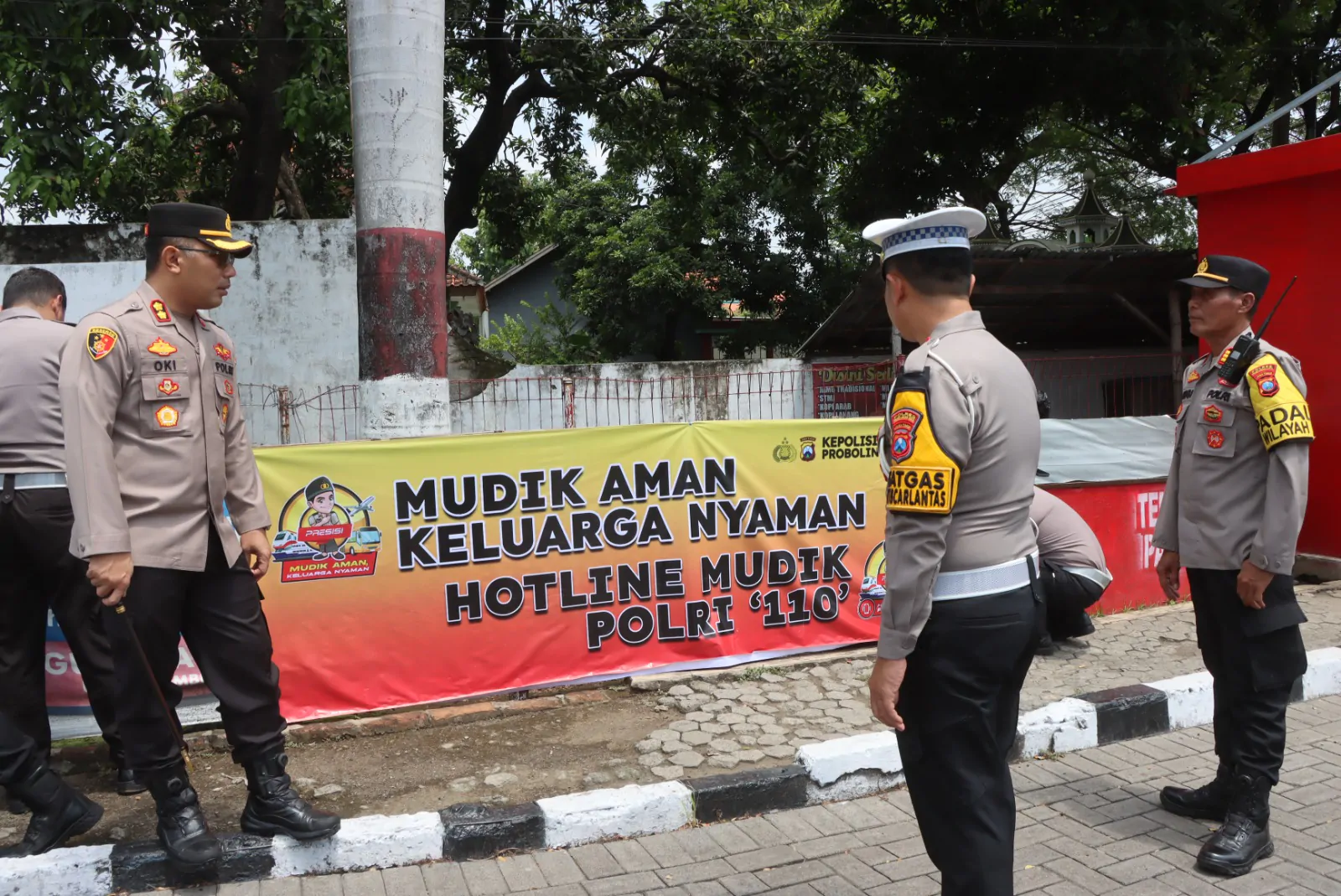 Sosialisasikan Hotline110, Kapolres Probolinggo Kota Siap Berikan Respon Cepat