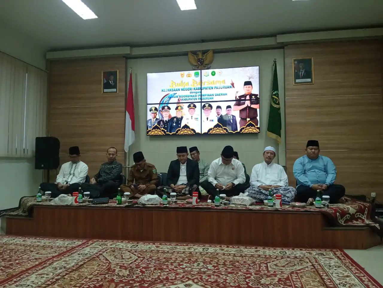 Hadiri Bukber dan Forum Komunikasi Publik, Kapolres Pasuruan: Silaturahmi Forkompinda Perkuat Stabilitas Keamanan