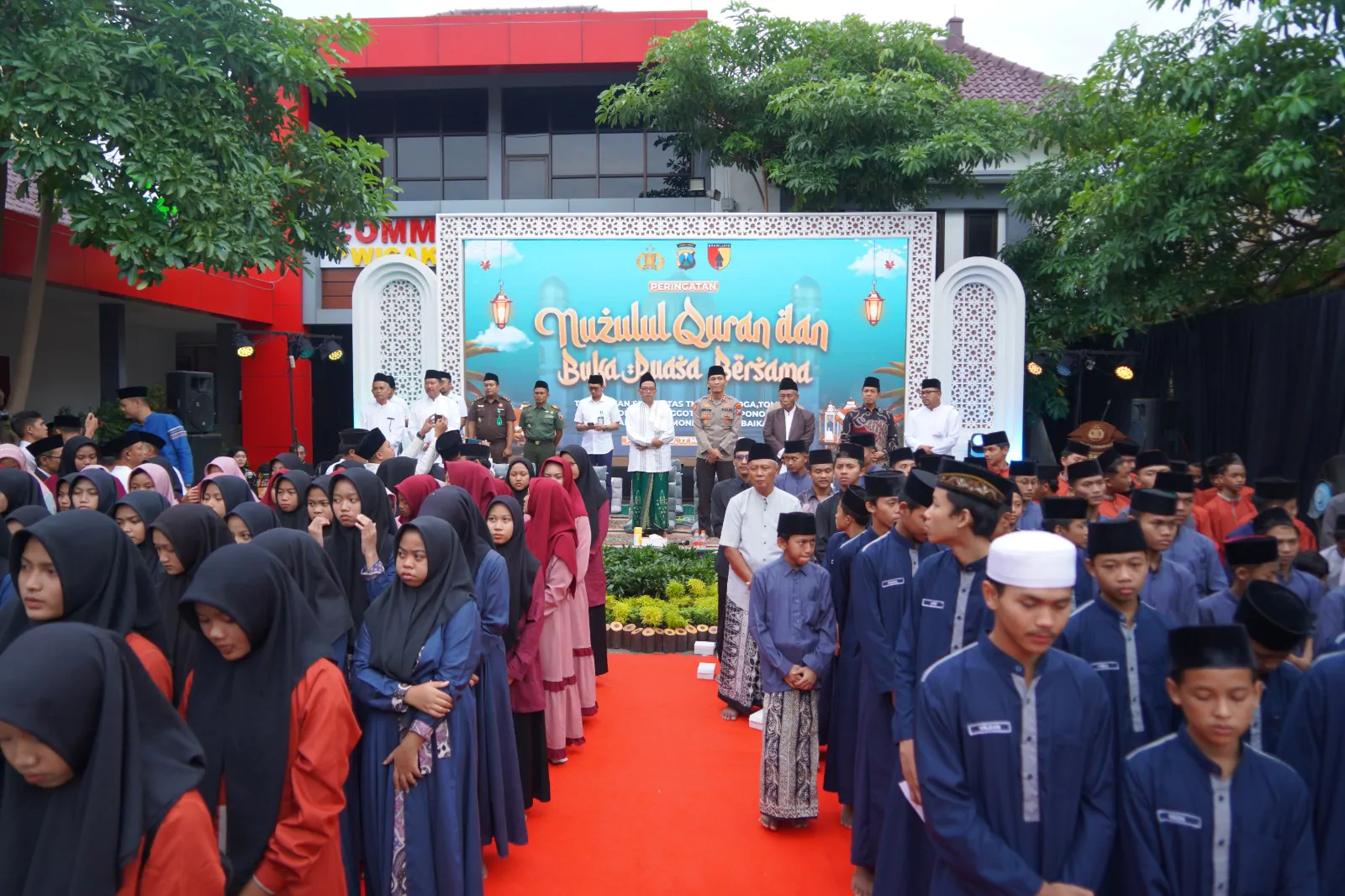 Polres Ponorogo Peringati Nuzulul Qur’an di hari ke-17 Ramadan Buka Puasa Bersama Anak Yatim