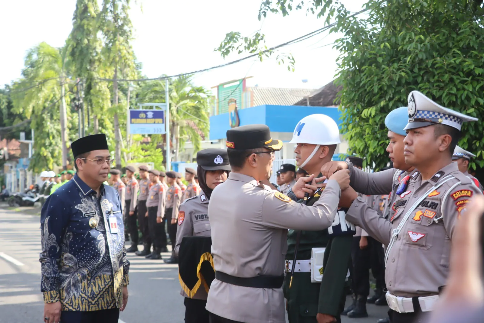 Ratusan Personil Polres Probolinggo Kota Diterjunkan Dalam Pengamanan Mudik Lebaran 2025