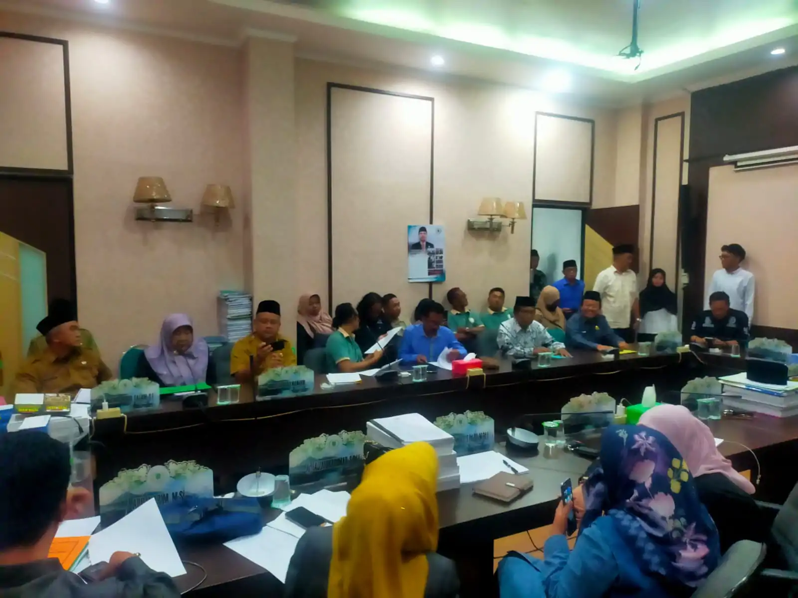 Audensi LSM GP3H Tentang Pemecatan Pegawai Non ASN Di Kabupaten Pasuruan Belum Ada Titik Temu