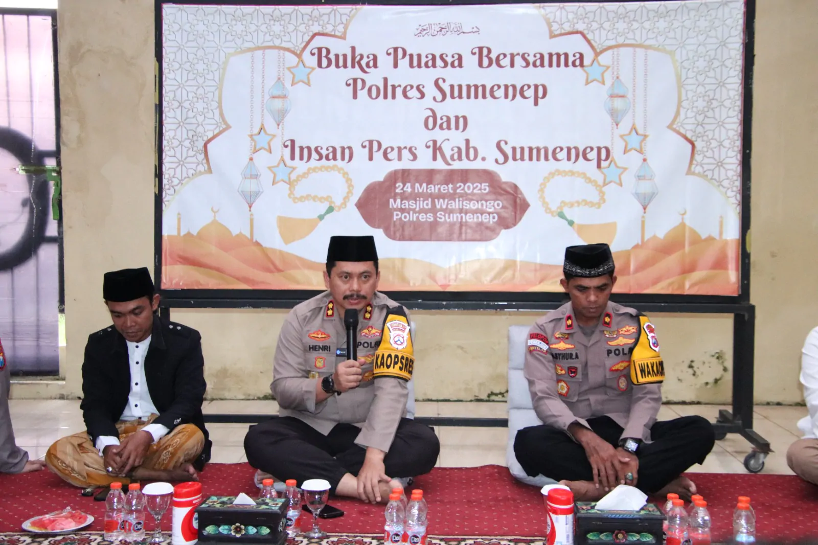 Kapolres Sumenep Gelar Buka Puasa Bersama Madia, Pererat Sinergitas di Bulan Ramadhan