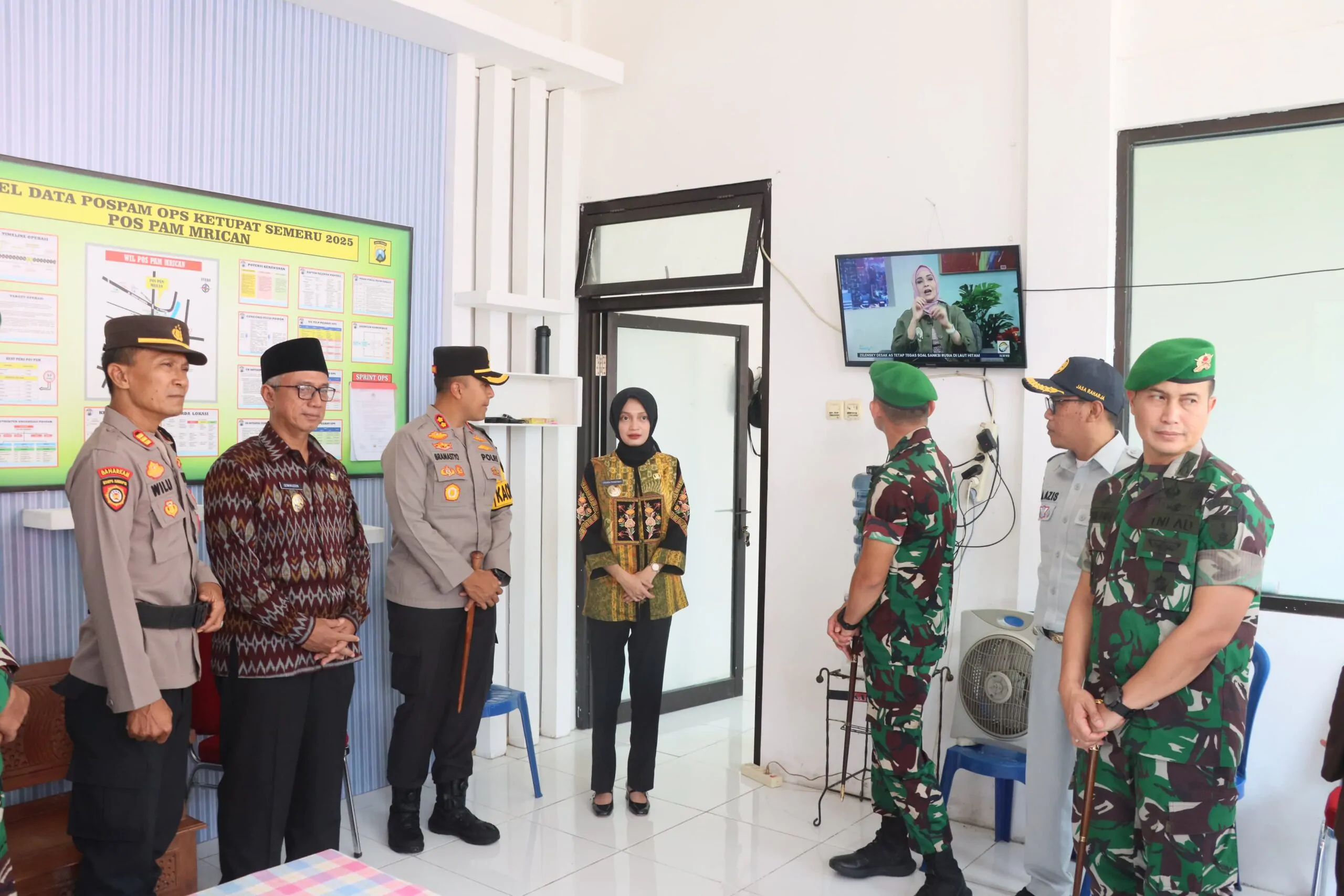 Walkot Vinanda Optimis Sinergi TNI-Polri Pastikan Pemudik Kota Kediri Nyaman-Aman