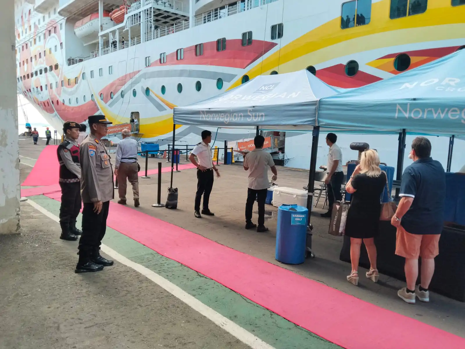 Polres Pelabuhan Tanjung Perak Optimalkan Pelayanan Arus Balik Jalur Laut