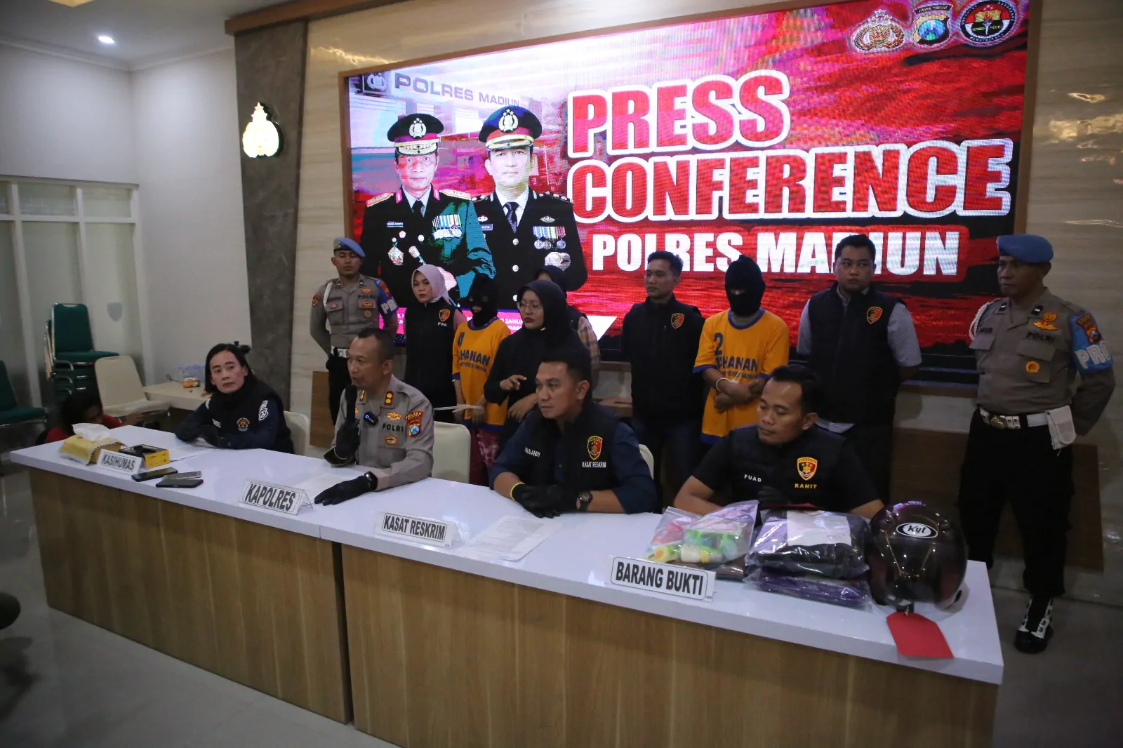 Polres Madiun Amankan Pasangan Kekasih Diduga Pembuang Bayi di Pilangkenceng