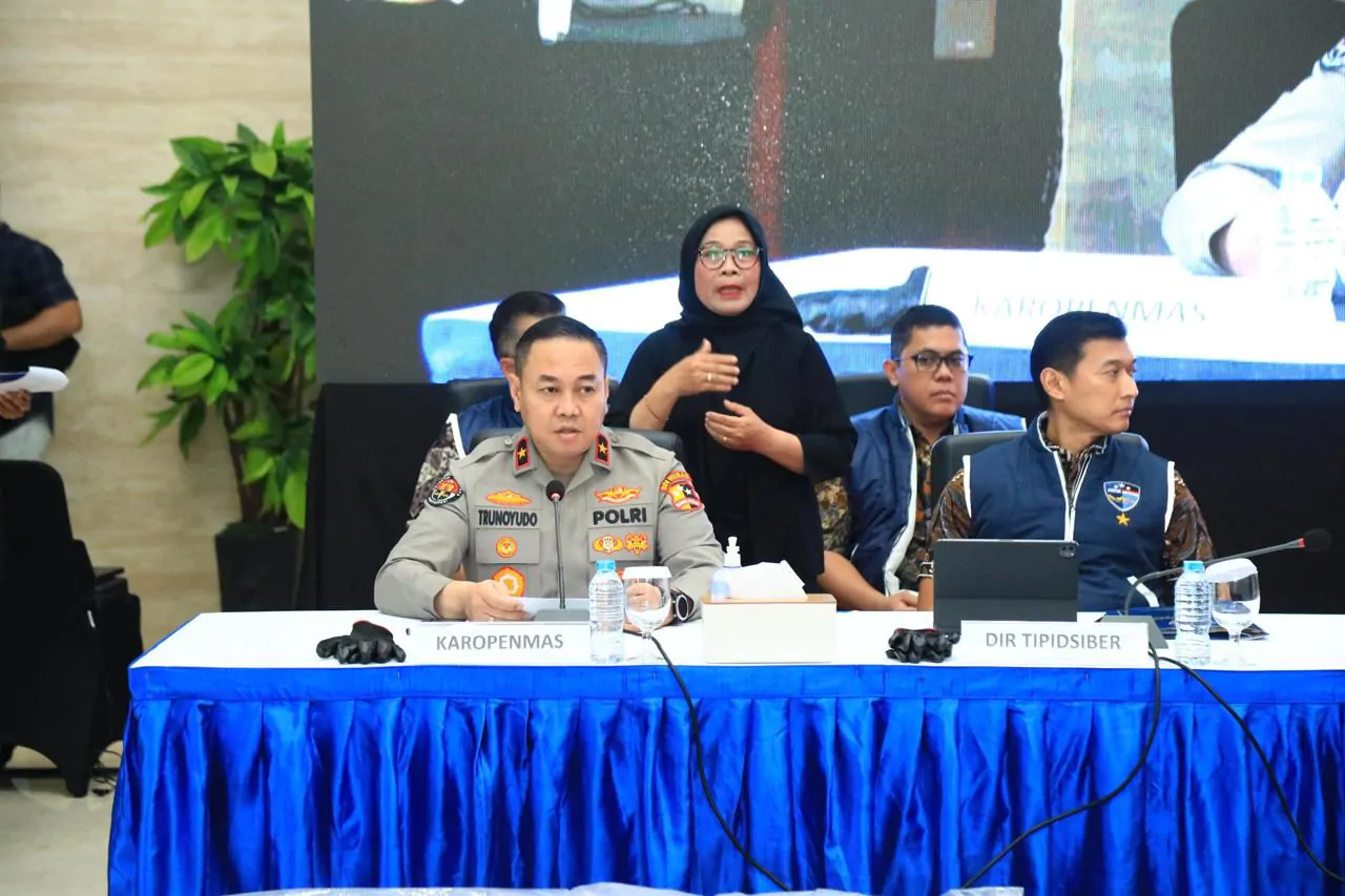 Jaringan Judi Online Bertaraf Internasional Dibongkar, Polisi Amankan Rp75 Miliar