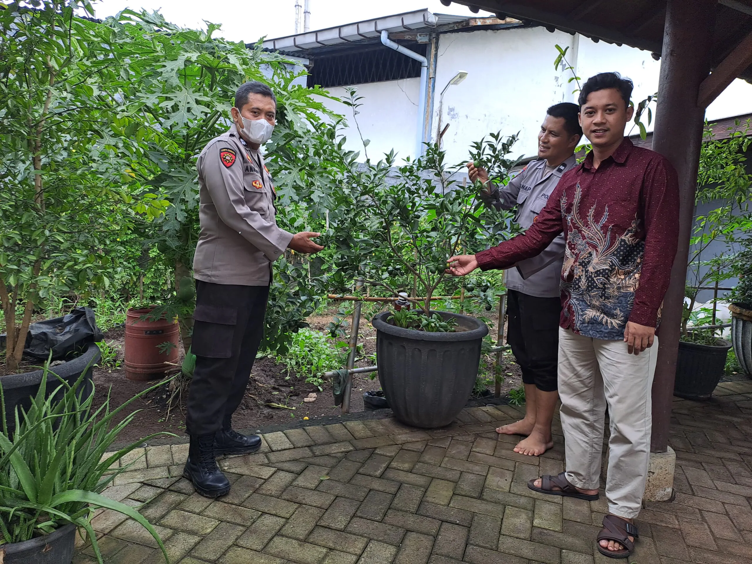 Kapolres Pasuruan Himbau Bhabinkamtibmas Terus Aktifkan Program Ketahanan Pangan