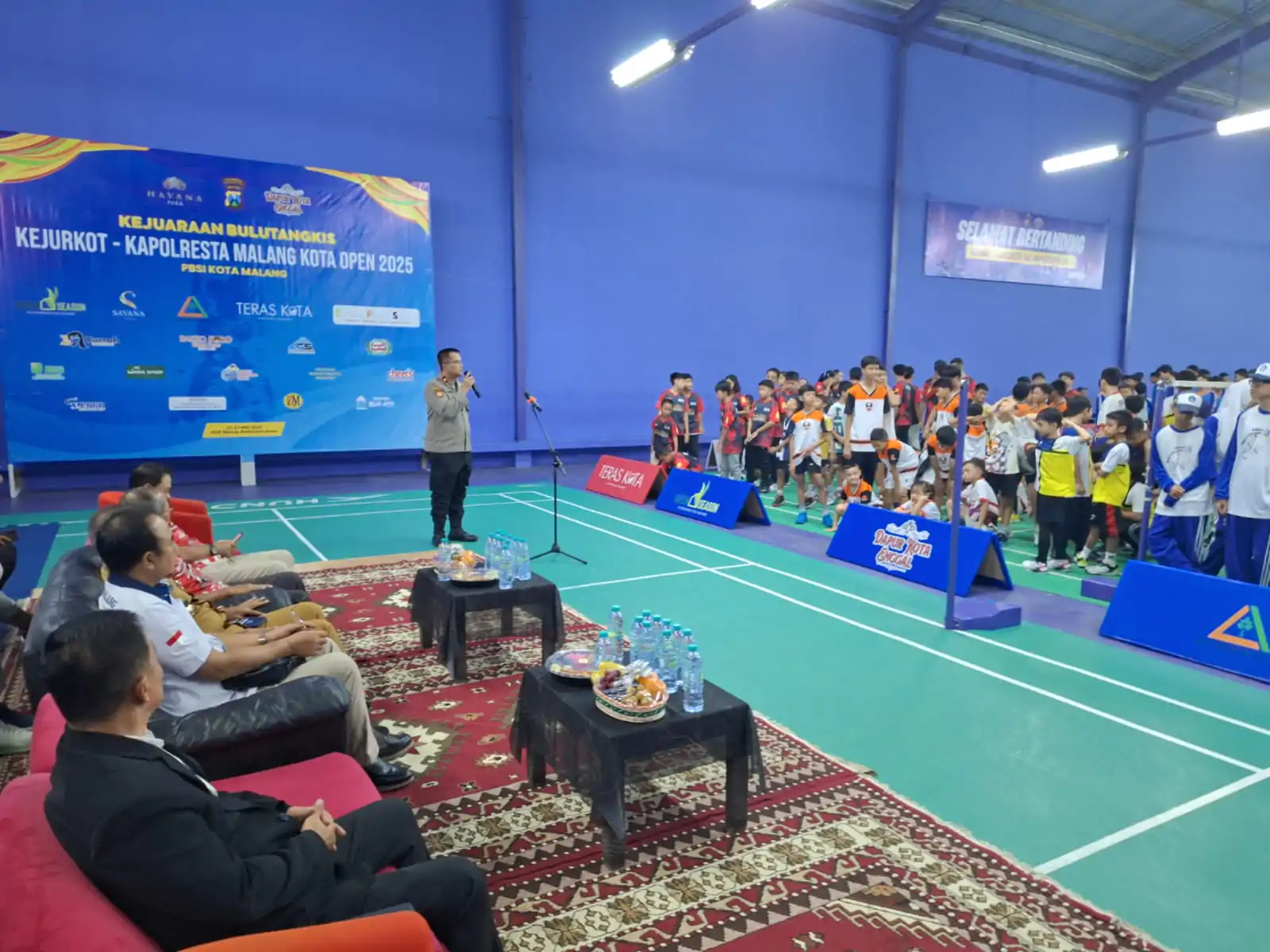 Cetak Bibit Unggul Polri dan PBSI Gelar Kejurkot Kapolresta Malang Kota Open 2025