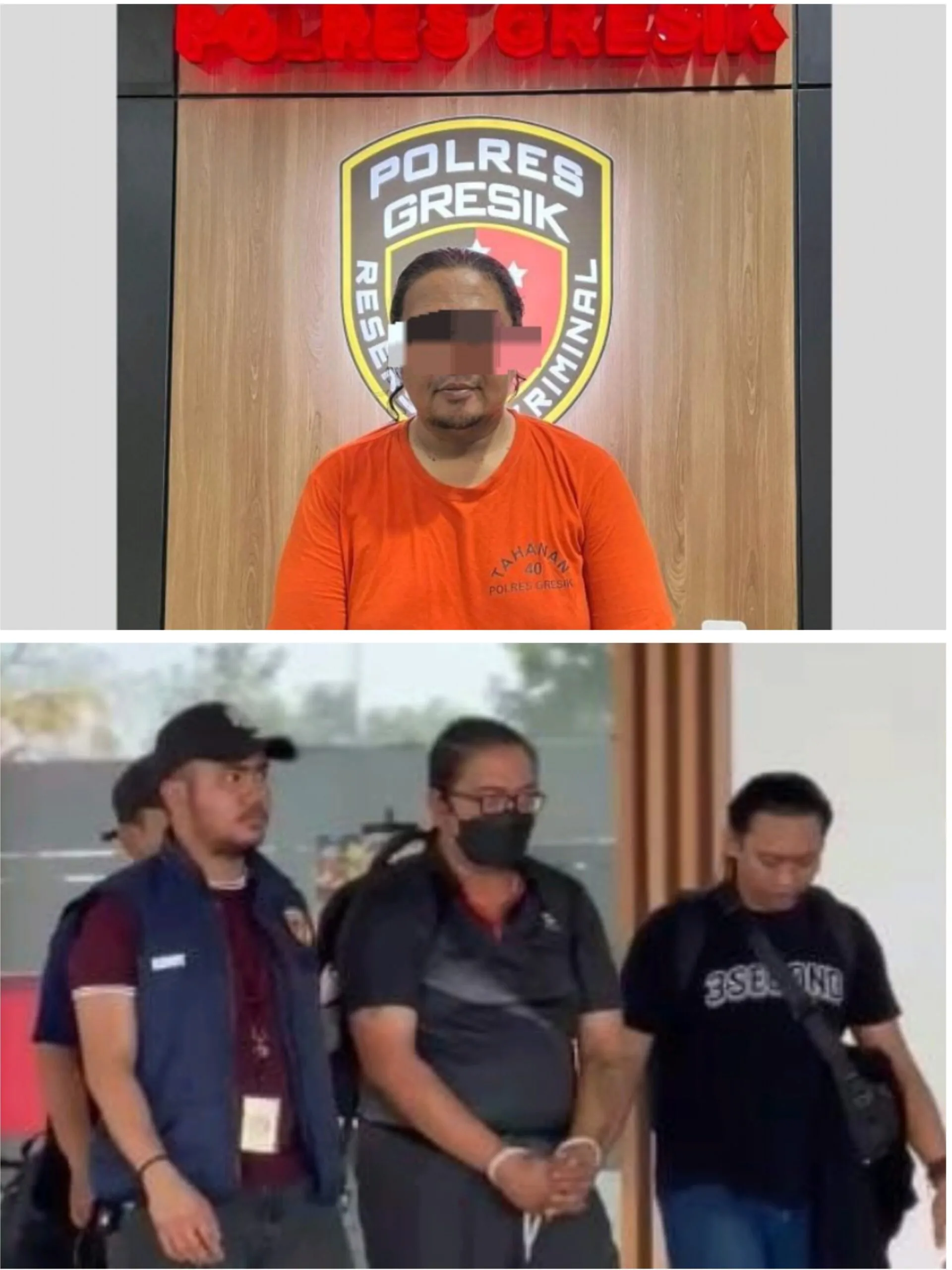 Polres Gresik Berhasil Amankan Admin Grup FB Cinta Sedarah di Denpasar Bali