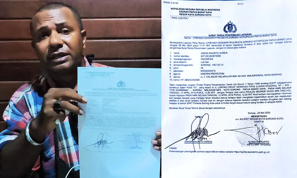 Terindikasi Serobot Lahan Warga, Paulus George Hung alias Ting-Ting Ho Dipolisikan