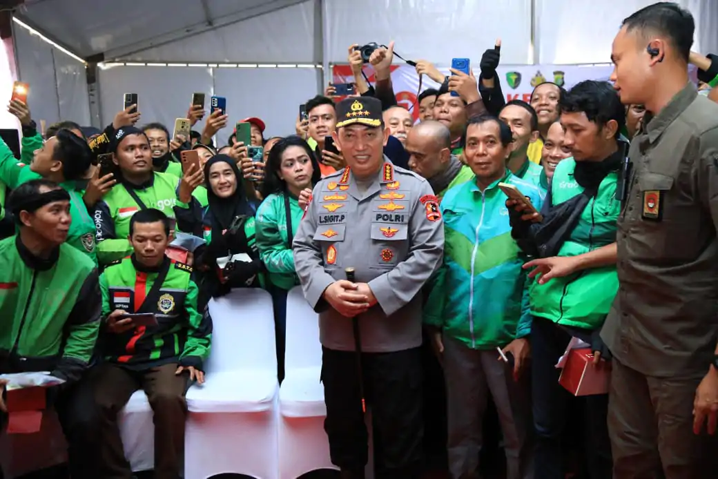 Ojol hingga Kelompok Difabel Apresiasi Baktikes Polri, Ucap Terima Kasih ke Kapolri