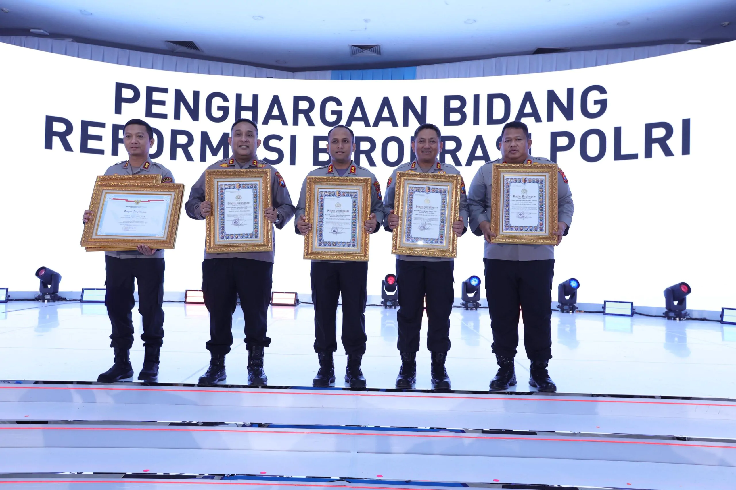 Polres Pasuruan Raih Penghargaan Pelayanan Prima di Ajang Musrenbang Polri 2025