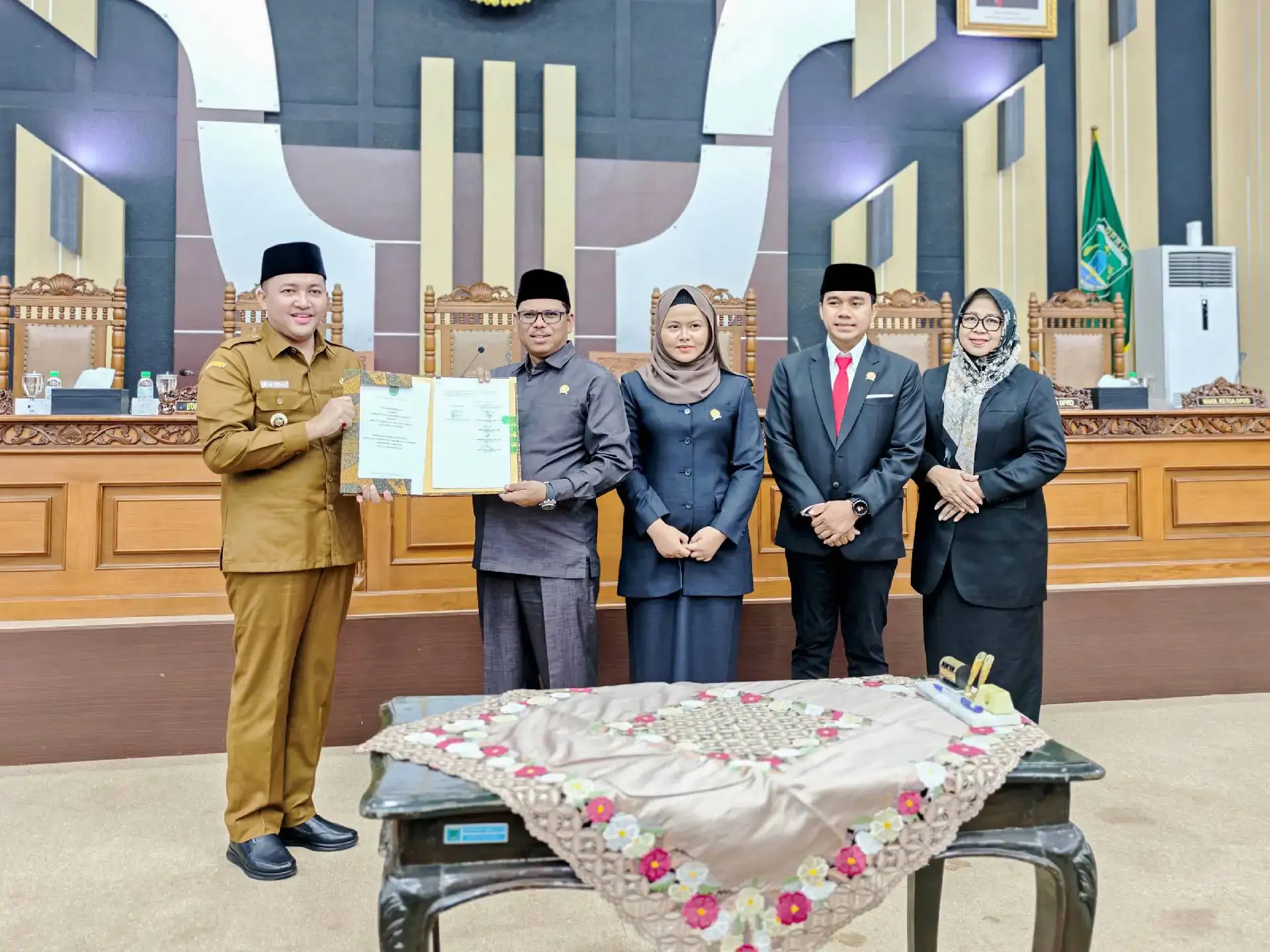 DPRD kabupaten Pasuruan Gelar  Rapat paripurna RPJMB Usung 33 Program Prioritas Untuk Warga