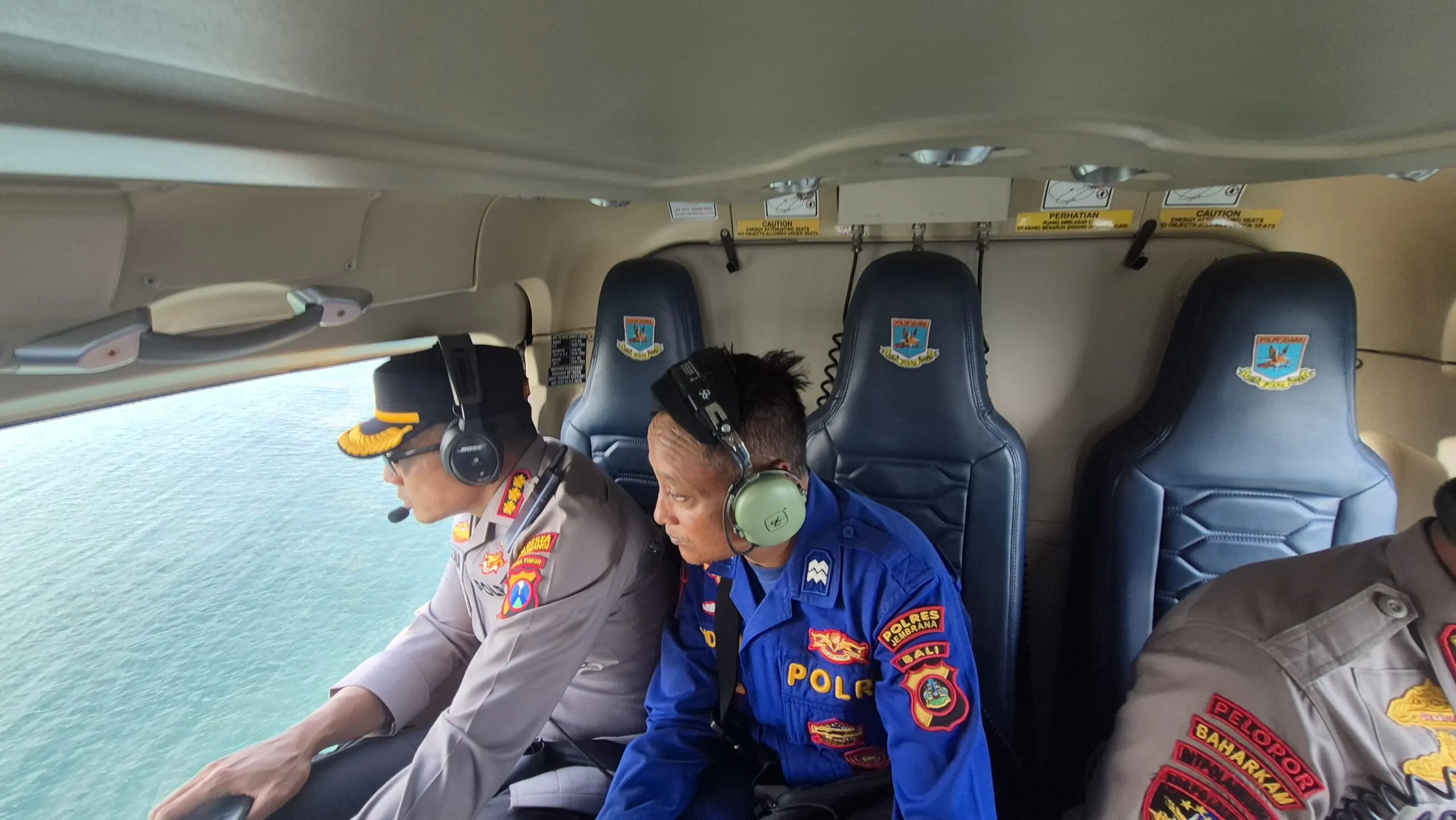 Polda Jatim Gunakan Kapal Patroli Polairud dan Helikopter Cari Korban Kapal Tenggelam di Selat Bali
