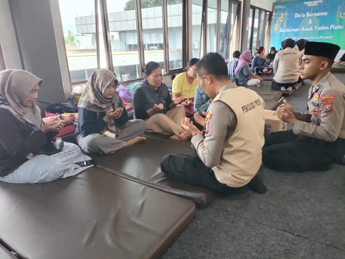 Polresta Banyuwangi Libatkan Tim Psikolog Dampingi Keluarga Korban KMP Tunu Pratama Jaya