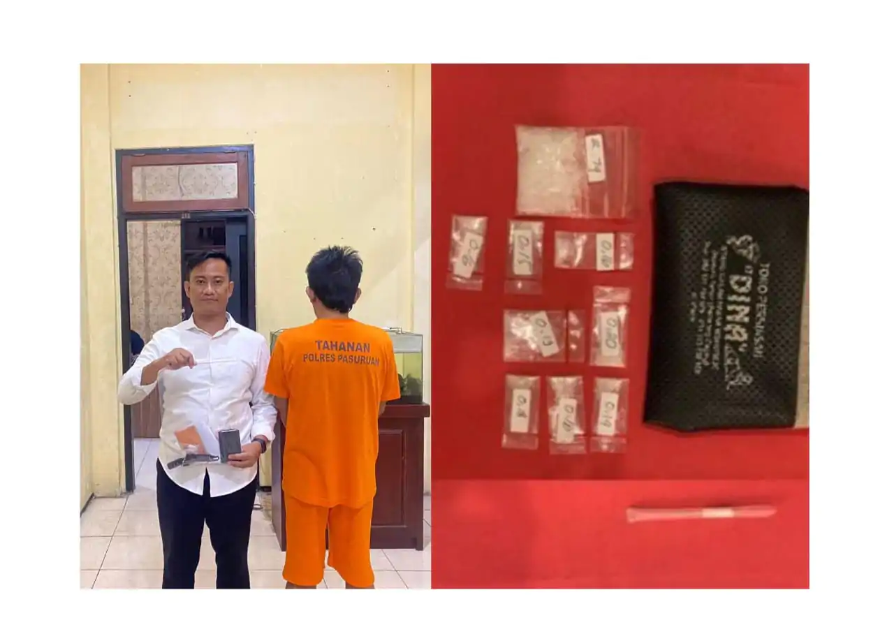 Nekad Edarkan Sabu, Petani di Kejayan Diringkus Polisi 