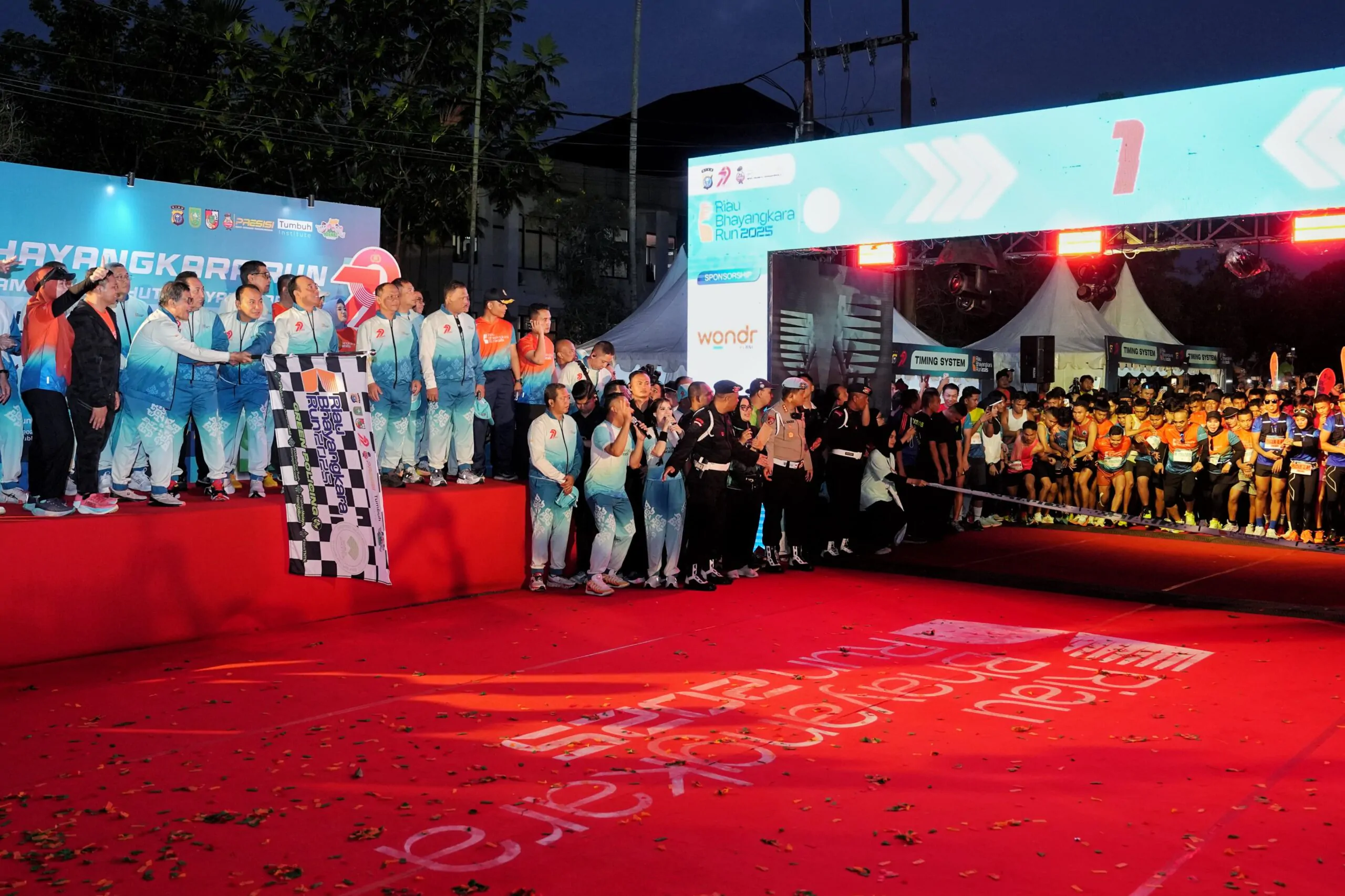 Kapolri Flag Off Riau Bhayangkara Run 2025  Jakarta,