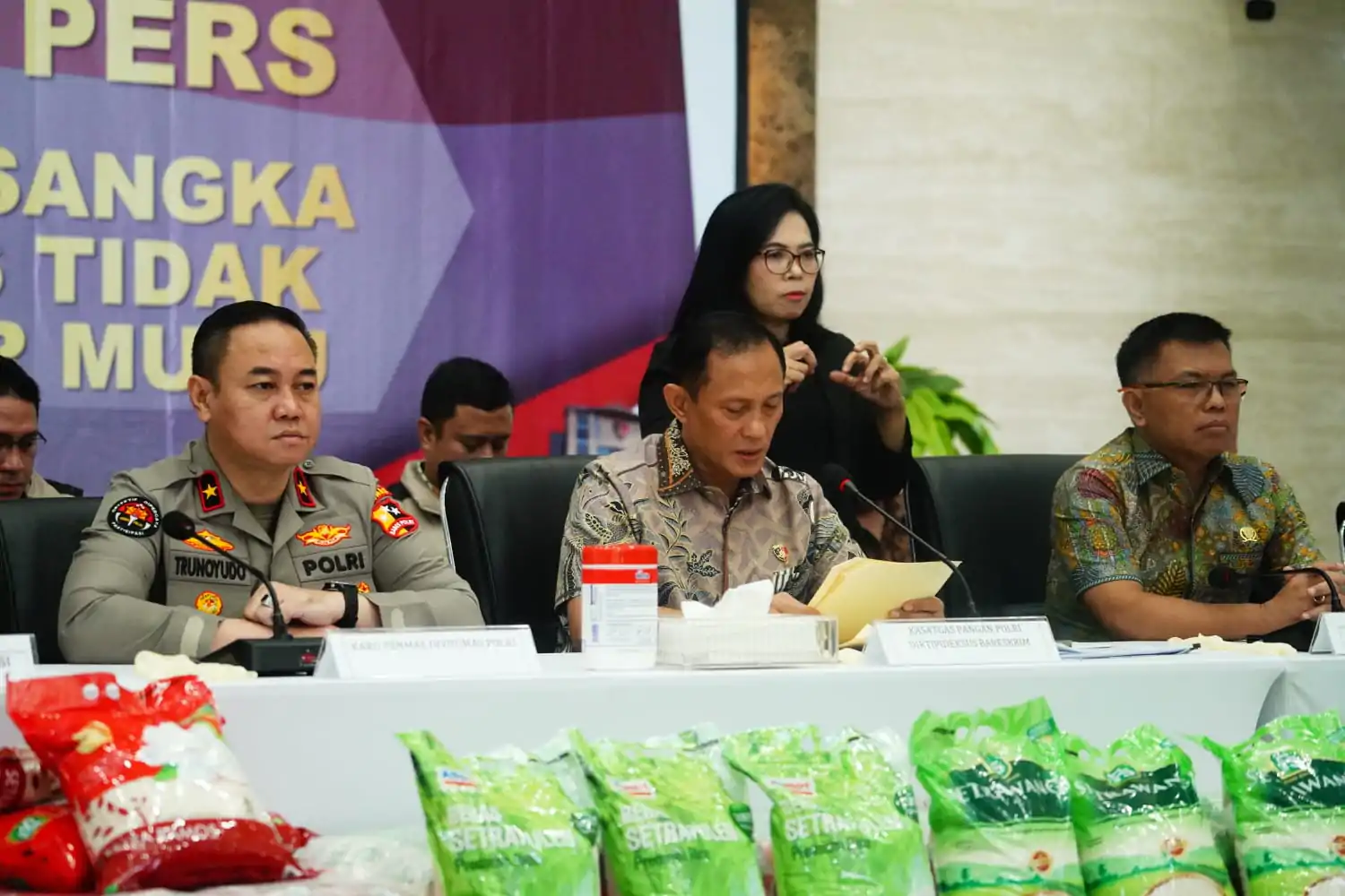 Polri Tetapkan Tiga Tersangka Kasus Beras Tak Sesuai Standar Mutu, Termasuk Direktur Utama PT FS