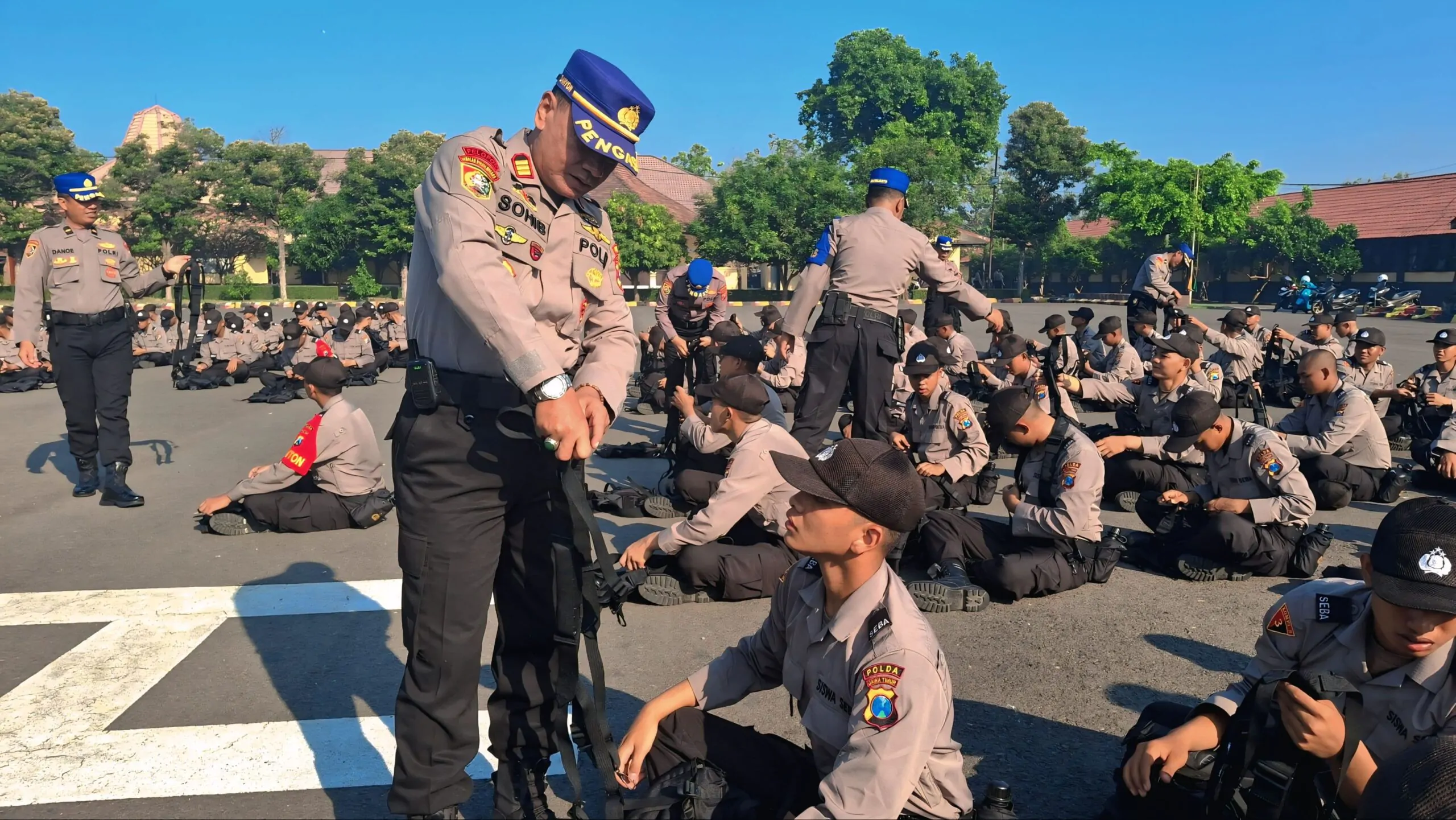 Maksimalkan Edu – Lead, SPN Polda Jatim Bentuk 247 Calon Bintara Polri yang Berdedikasi dan Berkarakter