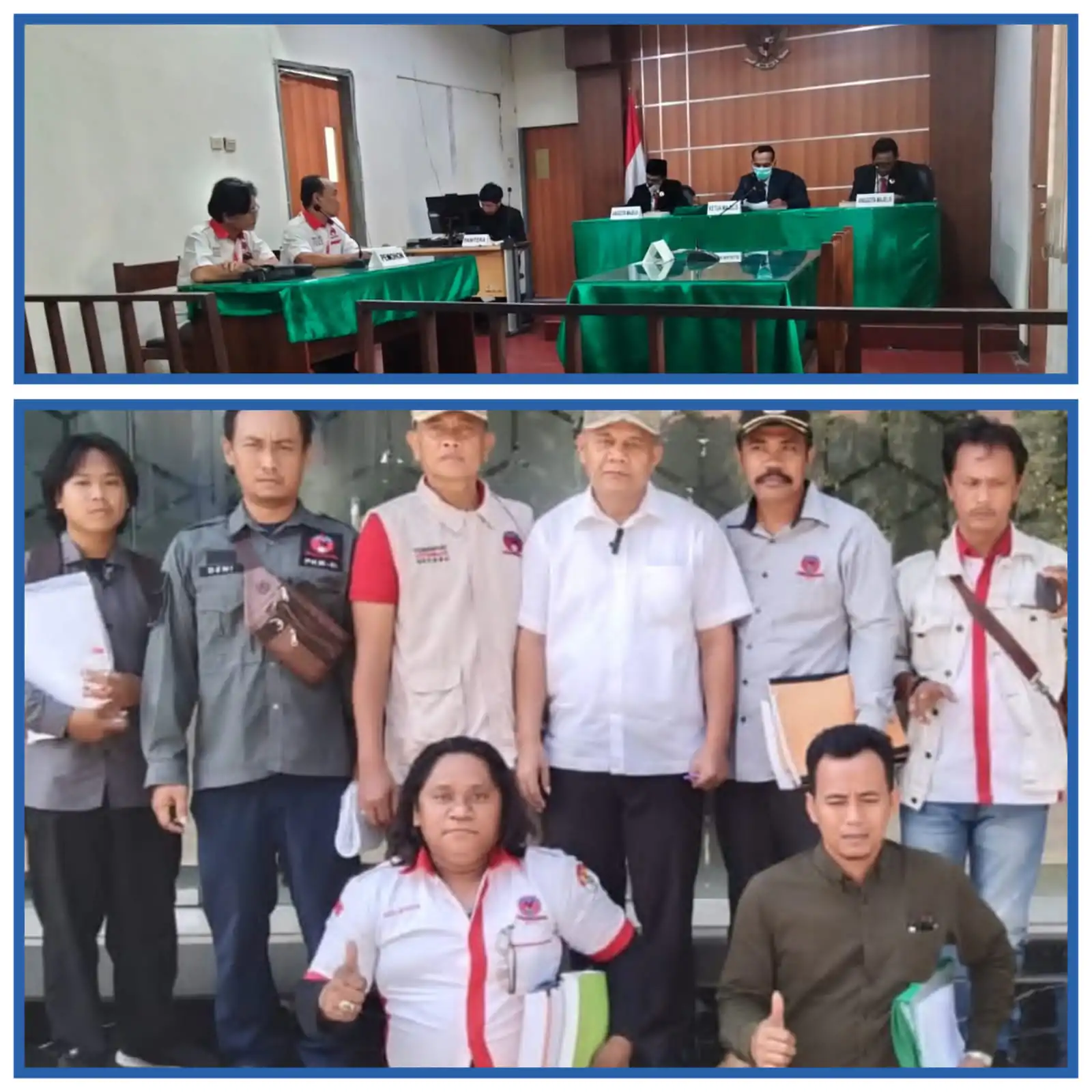Komisi Informasi Jawa Timur Mengelar Sidang Sengketa Informasi Publik Antara PKN Dengan Pemerintah Kabupaten Sidoarjo.