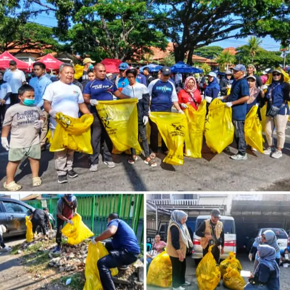 DLH Kabupaten Pasuruan Gelar Kerja Bakti Kolaborasi Peringati World Cleanup Day 2025