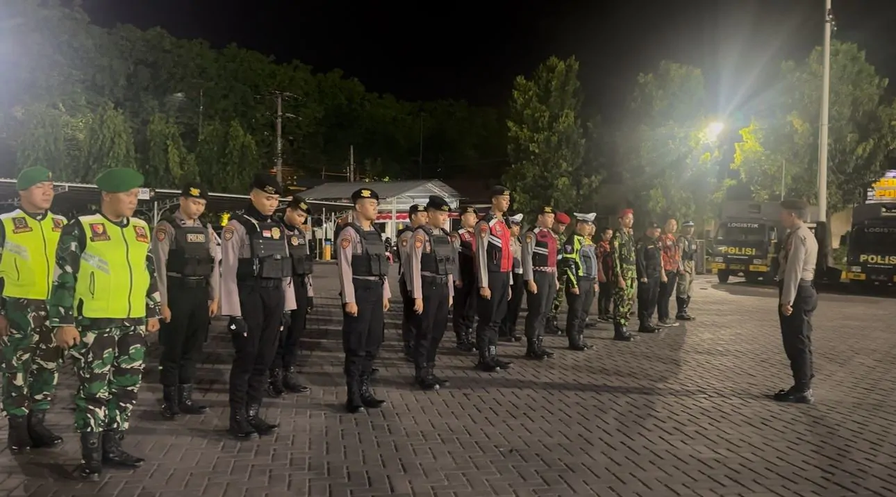 Situasi Kamtibmas Terkendali, Polres Pasuruan Terus Laksanakan. Patroli Skala Besar untuk Jogo Pasuruan