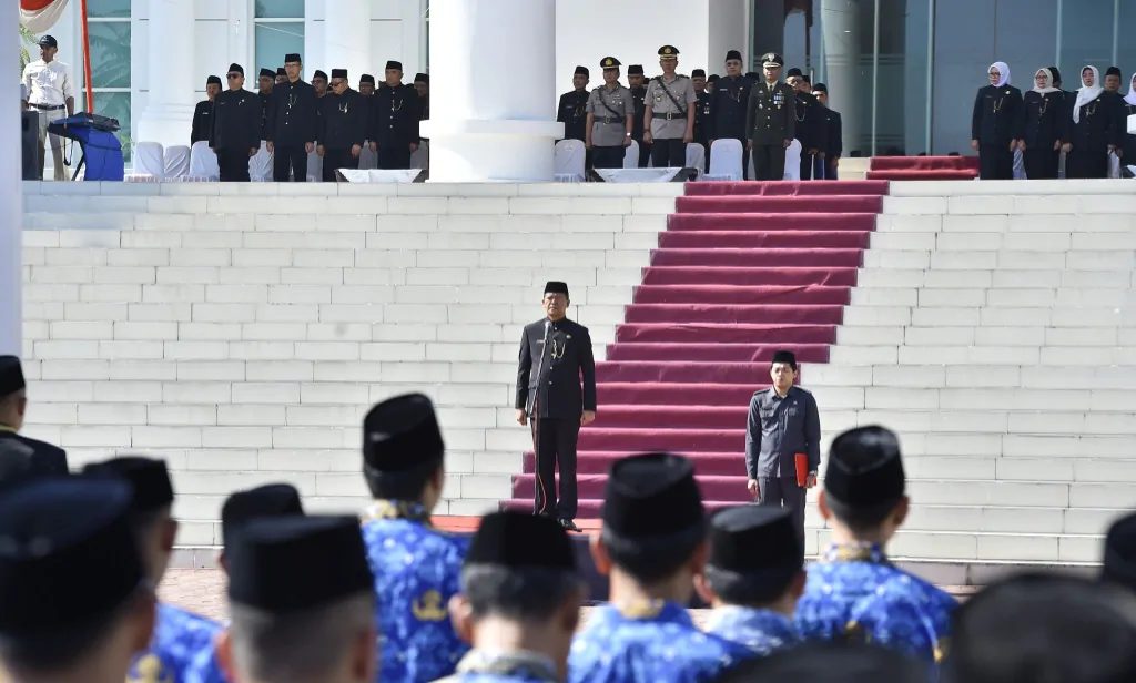 Pemkab Pasuruan Gelar Upacara Peringatan Hari Jadi ke-80 Provinsi Jawa Timur