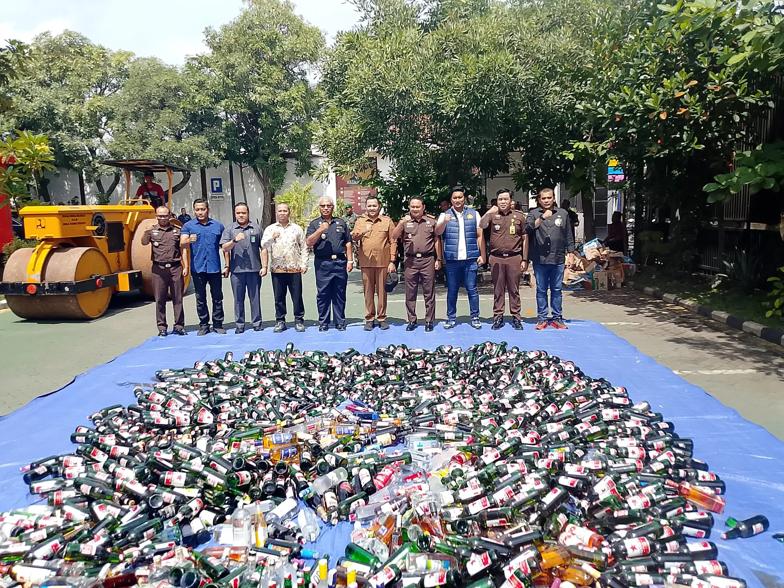 Kejaksaan Negeri Kabupaten Pasuruan Musnahkan Barang Bukti 138 Perkara yang Telah Berkekuatan Hukum Tetap