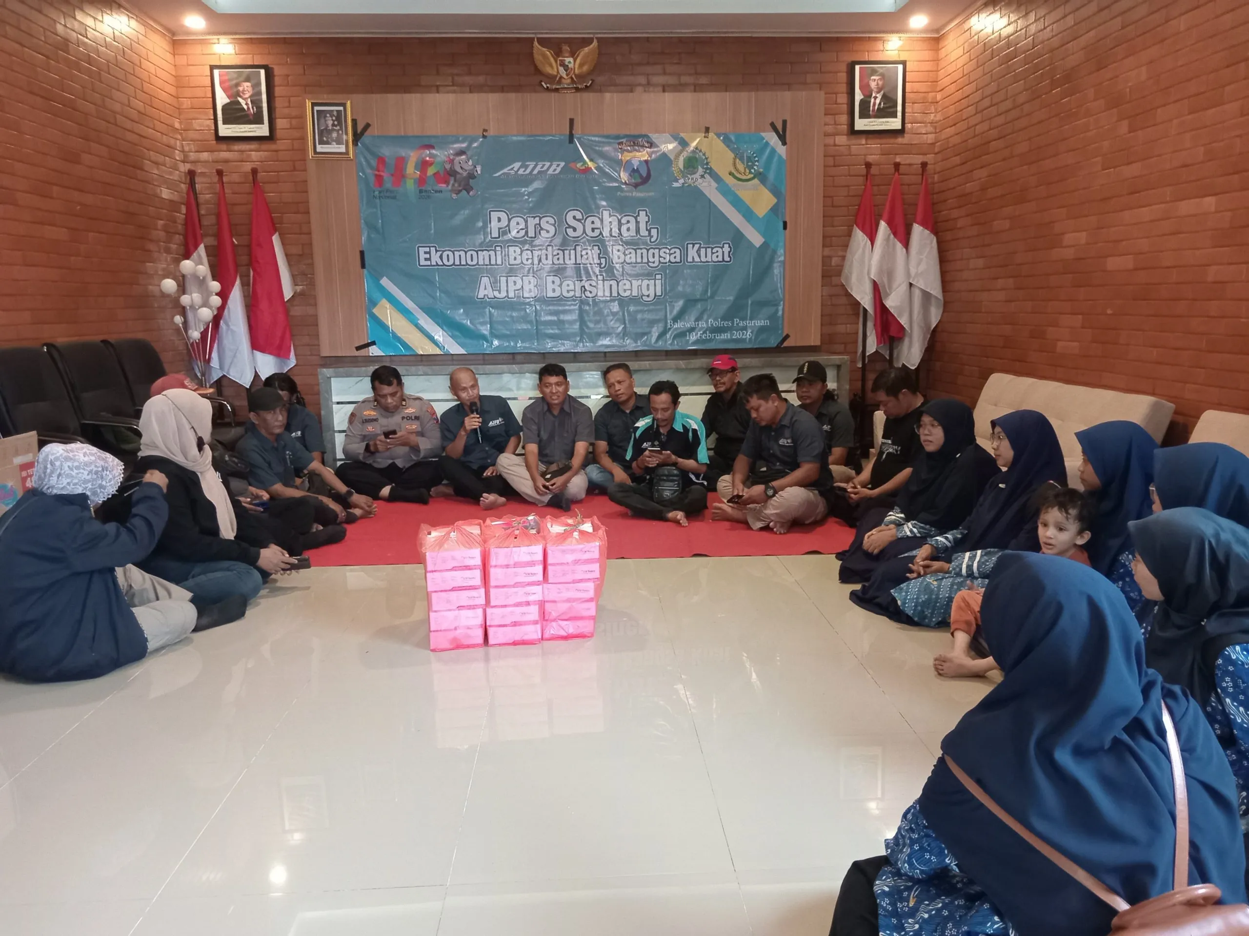 AJPB Bersama Polres Pasuruan Gelar Peringatan HPN 2026, Sinergi Wujudkan Pers Sehat dan Bangsa Kuat