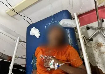 Kecelakaan Tunggal di Tambakrejo Pasuruan, Pengendara Motor Tanpa Identitas Dilarikan ke RSUD Bangil